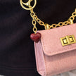 Red Jasper Heart Throb Bagcharm