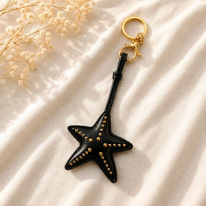 Black Starfish Beach Bagcharm WearZing - Crystal Jewelry Store in India