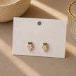 Sweet Berry  Stud Earrings WearZing - Crystal Jewelry Store in India