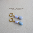 Lace Apatite Huggies