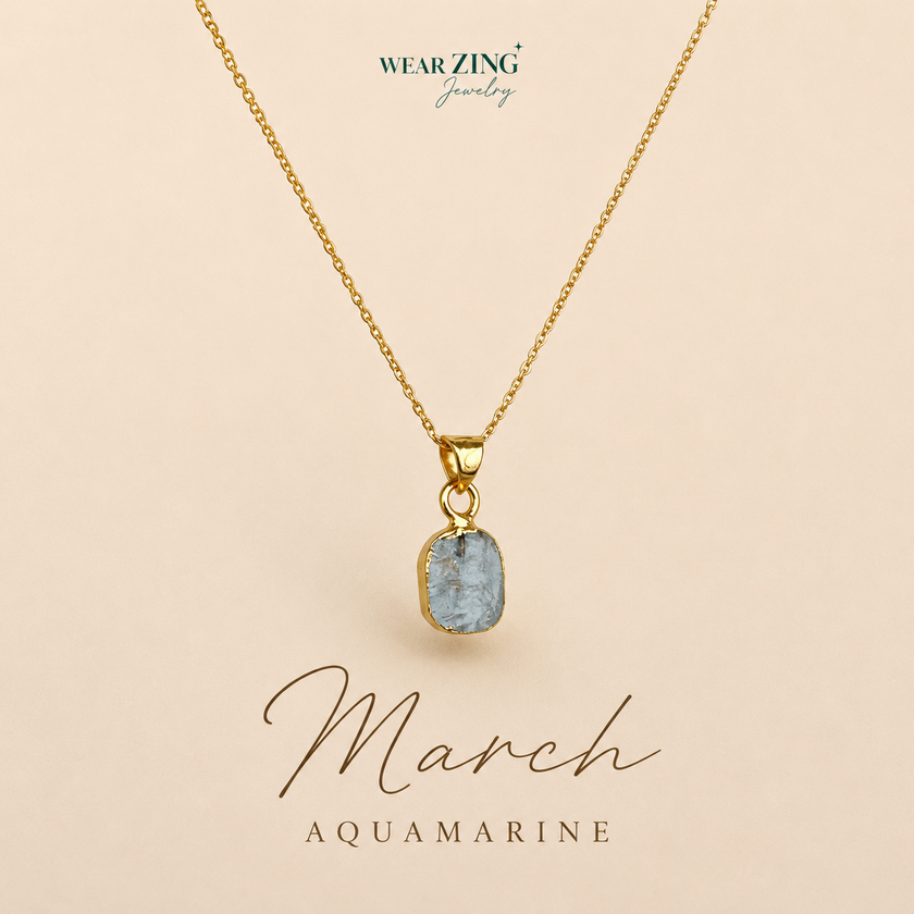 Birth Stone Pendant WearZing - Crystal Jewelry Store in India