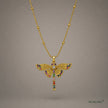 Jeweled Dragonfly Necklace WearZing - Crystal Jewelry Store in India