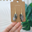 Moss Agate Drop