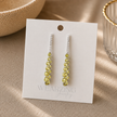 Lemon Dew Drop Earrings WearZing - Crystal Jewelry Store in India
