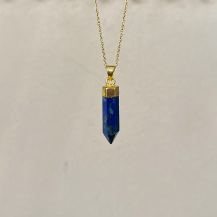 Lapis Lazuli Prism Pendant