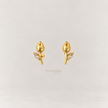 Tulip Bud Studs