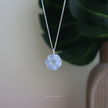 Blue Daisy Flower Pendant