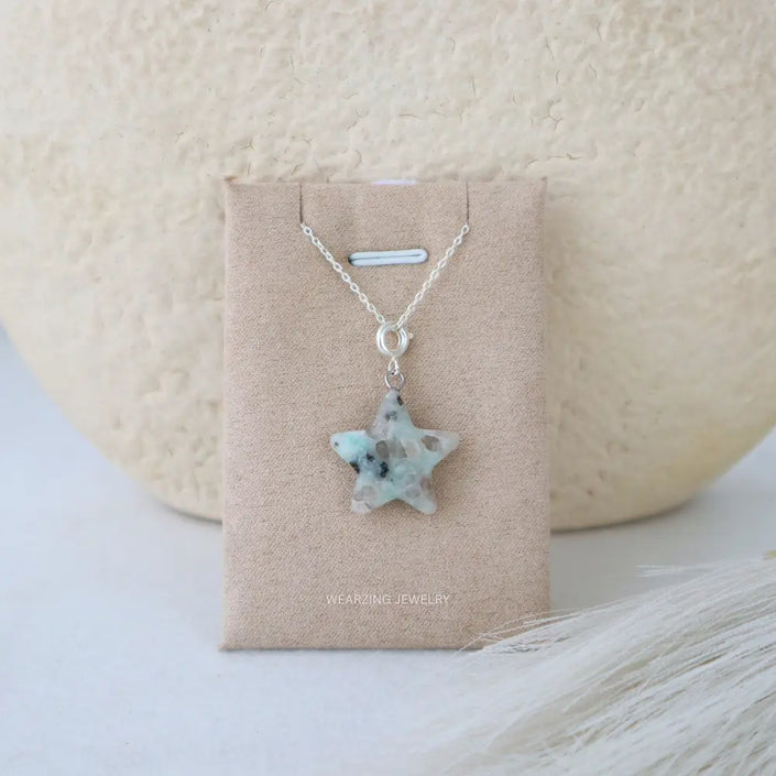 Dalmation Star Pendant - Silver WearZing - Crystal Jewelry Store in India