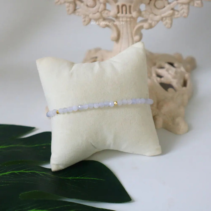 Blue Lace Lustre Band WearZing - Crystal Jewelry Store in India