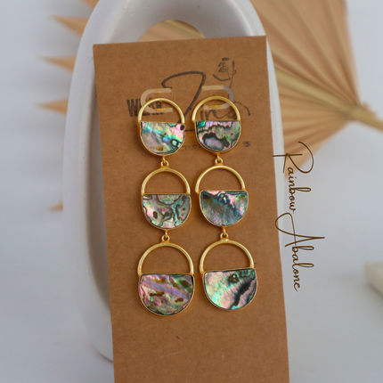 Abalone Statement Danglers
