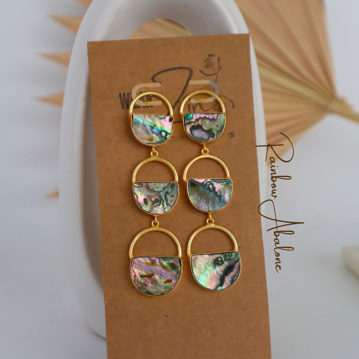 Abalone Statement Danglers