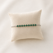 Green Clover Chain Bracelet WearZing - Crystal Jewelry Store in India