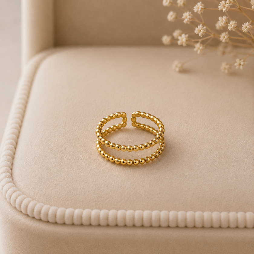 Minimalist Dot Ring WearZing - Crystal Jewelry Store in India