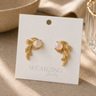 Mermaid Branch Pearl Studs WearZing - Crystal Jewelry Store in India