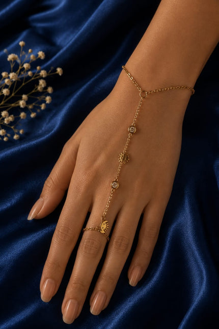 Evil Eye Hand Chain WearZing - Crystal Jewelry Store in India