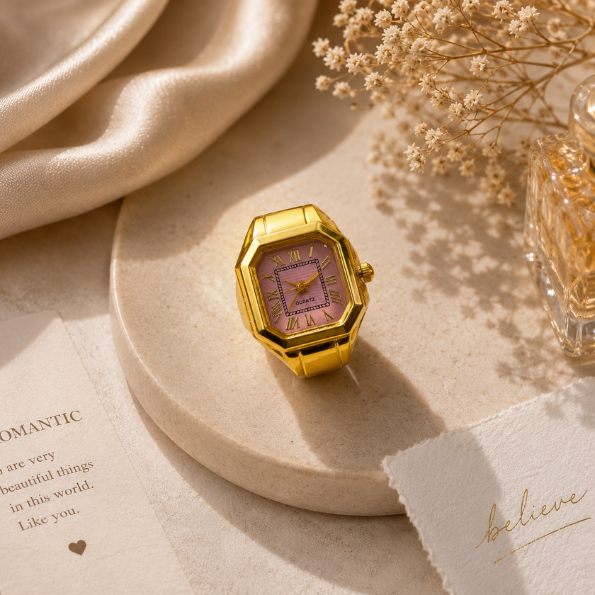 Vintage Watch Ring WearZing - Crystal Jewelry Store in India