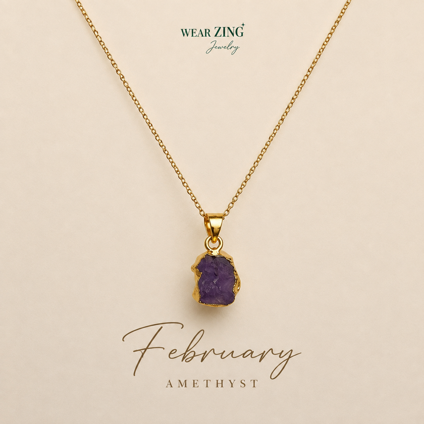 Birth Stone Pendant WearZing - Crystal Jewelry Store in India