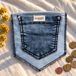 Jean Pocket Zipper Pouch WearZing - Crystal Jewelry Store in India