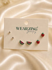 Minimal Stud Set of 3 WearZing - Crystal Jewelry Store in India