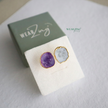 Double Stone Druzy Ring WearZing - Crystal Jewelry Store in India