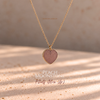 moonstone Heart Crystal Pendant WearZing - Crystal Jewelry Store in India