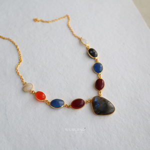 Lunar Symphony Crystal Necklace