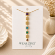 Geometric Cascade Necklace WearZing - Crystal Jewelry Store in India