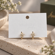 Dainty Cluster Hoops WearZing - Crystal Jewelry Store in India