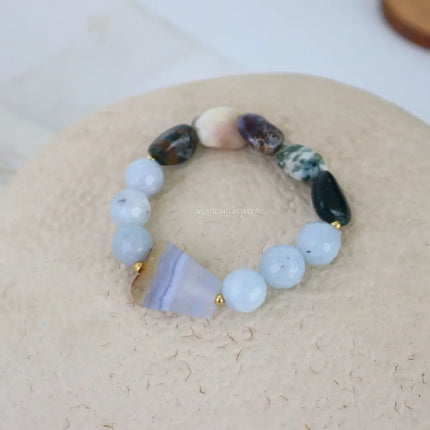 Sea Coast Bead Bracelet WearZing - Crystal Jewelry Store in India
