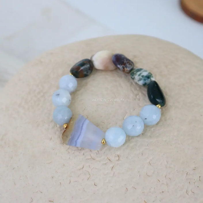 Sea Coast Bead Bracelet WearZing - Crystal Jewelry Store in India
