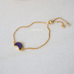 Moon Titanium Druzy Bracelet