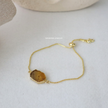 Citrine Chain Bracelet