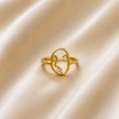 Abstract Face Ring WearZing - Crystal Jewelry Store in India