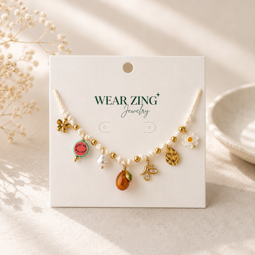Summer Melon Necklace WearZing - Crystal Jewelry Store in India