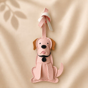 Pink Mr Doggo Bagcharm WearZing - Crystal Jewelry Store in India