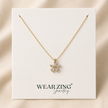 Shimmering Flora Pendant WearZing - Crystal Jewelry Store in India