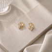 Ginkgo Bloom Studs WearZing - Crystal Jewelry Store in India