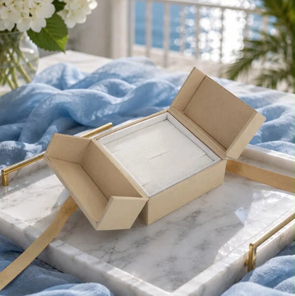 Best Wishes Premium Beige Gift Box WearZing - Crystal Jewelry Store in India