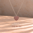 moonstone Heart Crystal Pendant WearZing - Crystal Jewelry Store in India