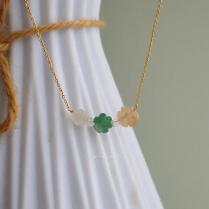 Floral Wave Pendant WearZing - Crystal Jewelry Store in India