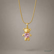 Teddy Pendant  - Blush WearZing - Crystal Jewelry Store in India