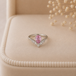 Pink Tiara Ring WearZing - Crystal Jewelry Store in India