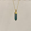 Bloodstone Prism Pendant