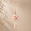 Blooming Joy Cord Charm-Baby pink WearZing - Crystal Jewelry Store in India