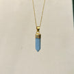 Angelite Prism Pendant