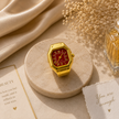 Scarlet Timepiece Ring WearZing - Crystal Jewelry Store in India