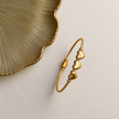 Heart Twisted Cable Bangle WearZing - Crystal Jewelry Store in India