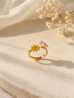 Bird Blossom Ring WearZing - Crystal Jewelry Store in India