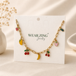 Beach vibe charm -fruit WearZing - Crystal Jewelry Store in India