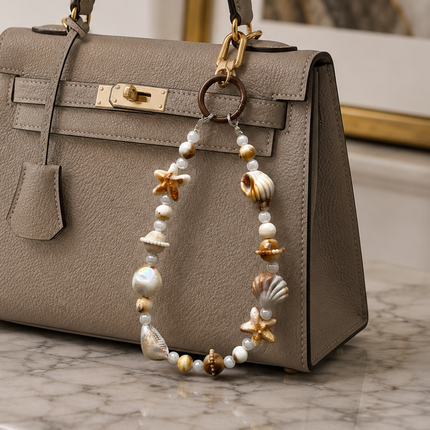 Seashell Beaded Bag Charm WearZing - Crystal Jewelry Store in India